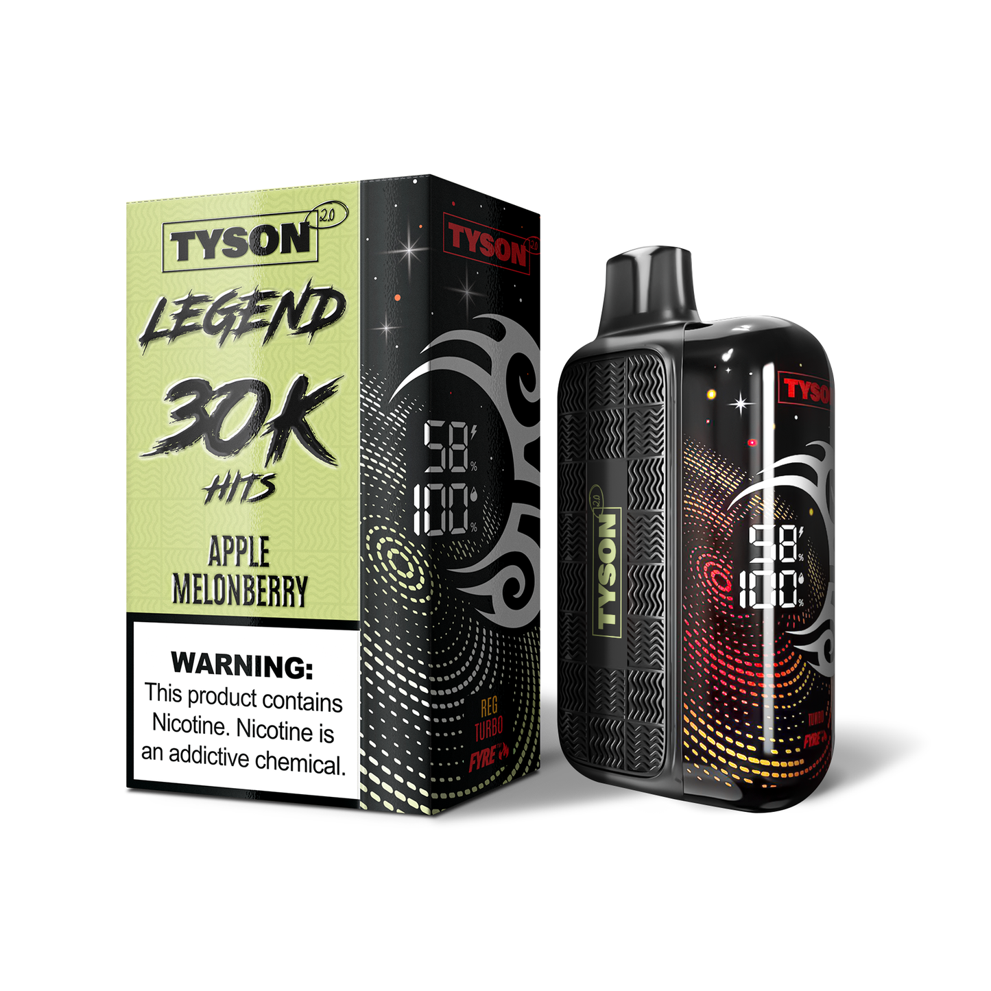 Tyson 2.0 - Triple Mesh Technology - 30K Puffs