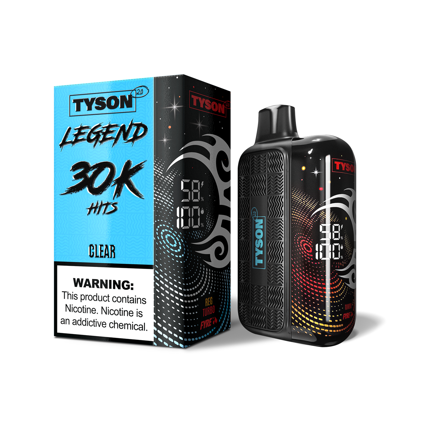 Tyson 2.0 - Triple Mesh Technology - 30K Puffs