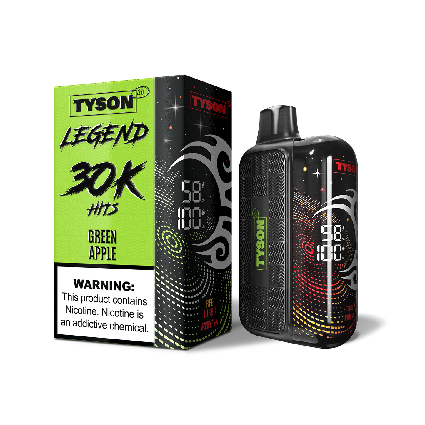 Tyson 2.0 - Triple Mesh Technology - 30K Puffs