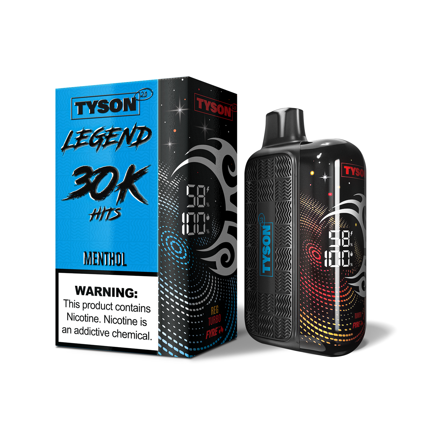 Tyson 2.0 - Triple Mesh Technology - 30K Puffs