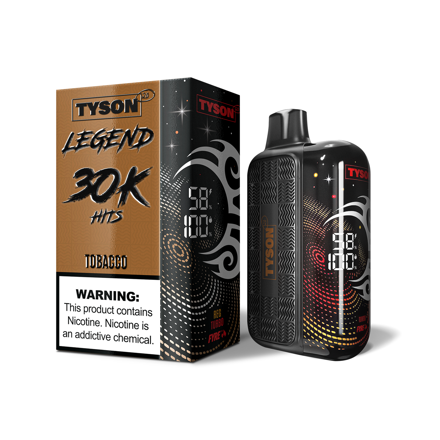 Tyson 2.0 - Triple Mesh Technology - 30K Puffs