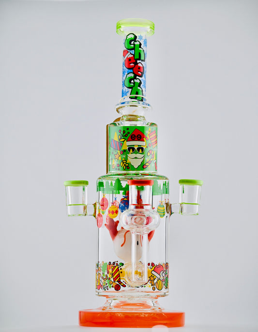 Cheech Glass Pipe Snow Man