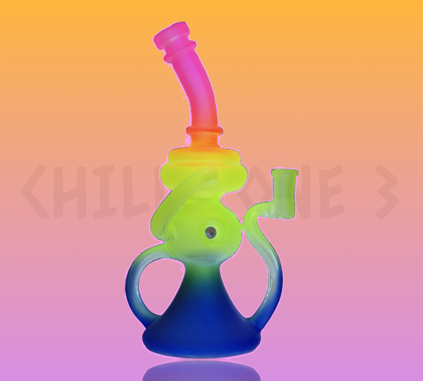Rainbow Bong Rig (Glass)
