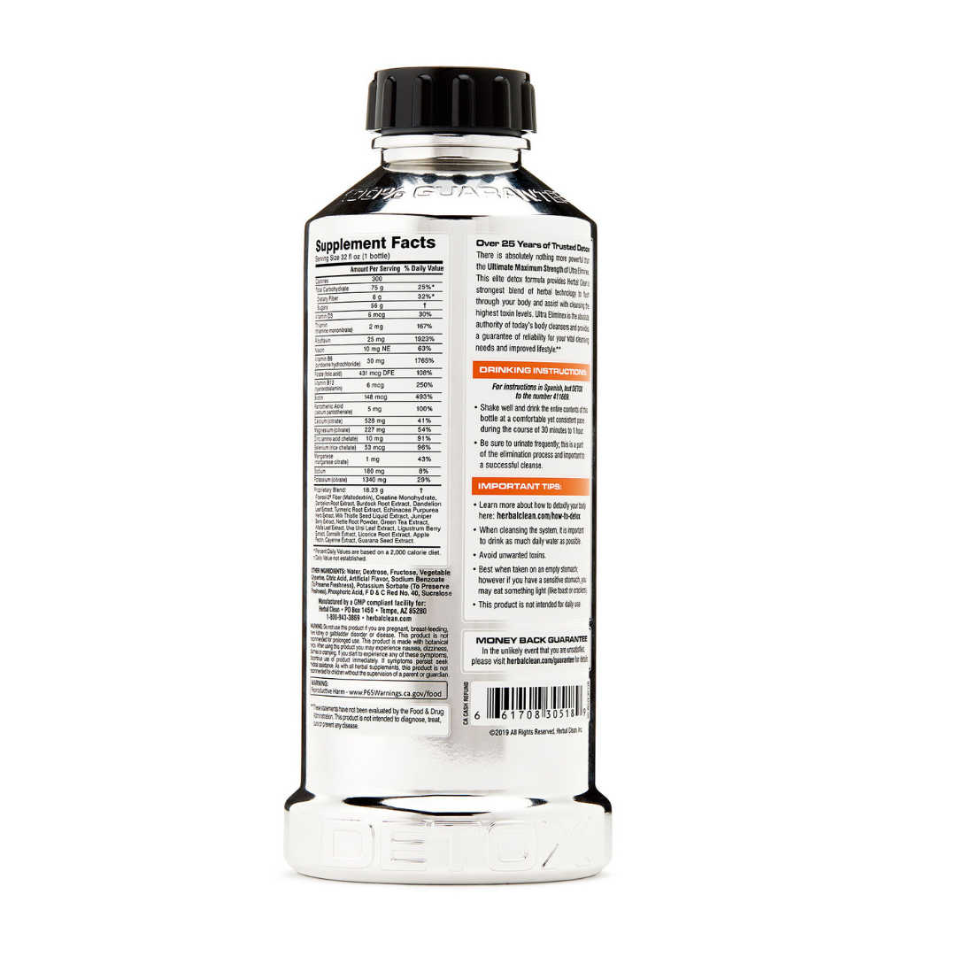 Ultra Eliminex - Premium 1 Step Cleansing System