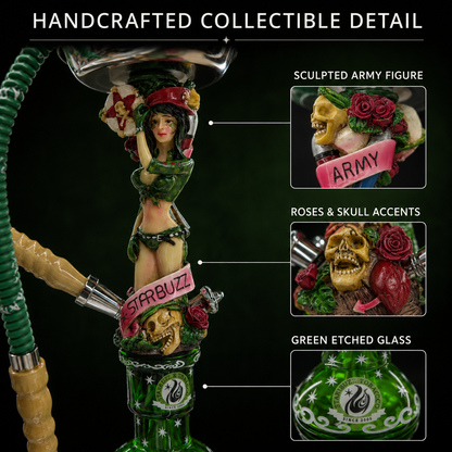 Starbuzz Army Edition Collectible Hookah Set