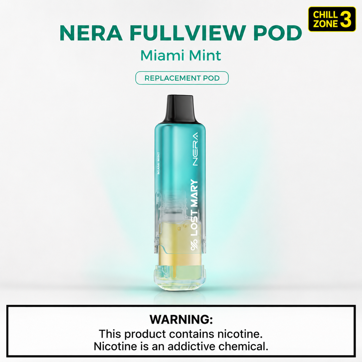 Lost Mary NERA Fullview 70K Replacement Pods – 5% Nicotine
