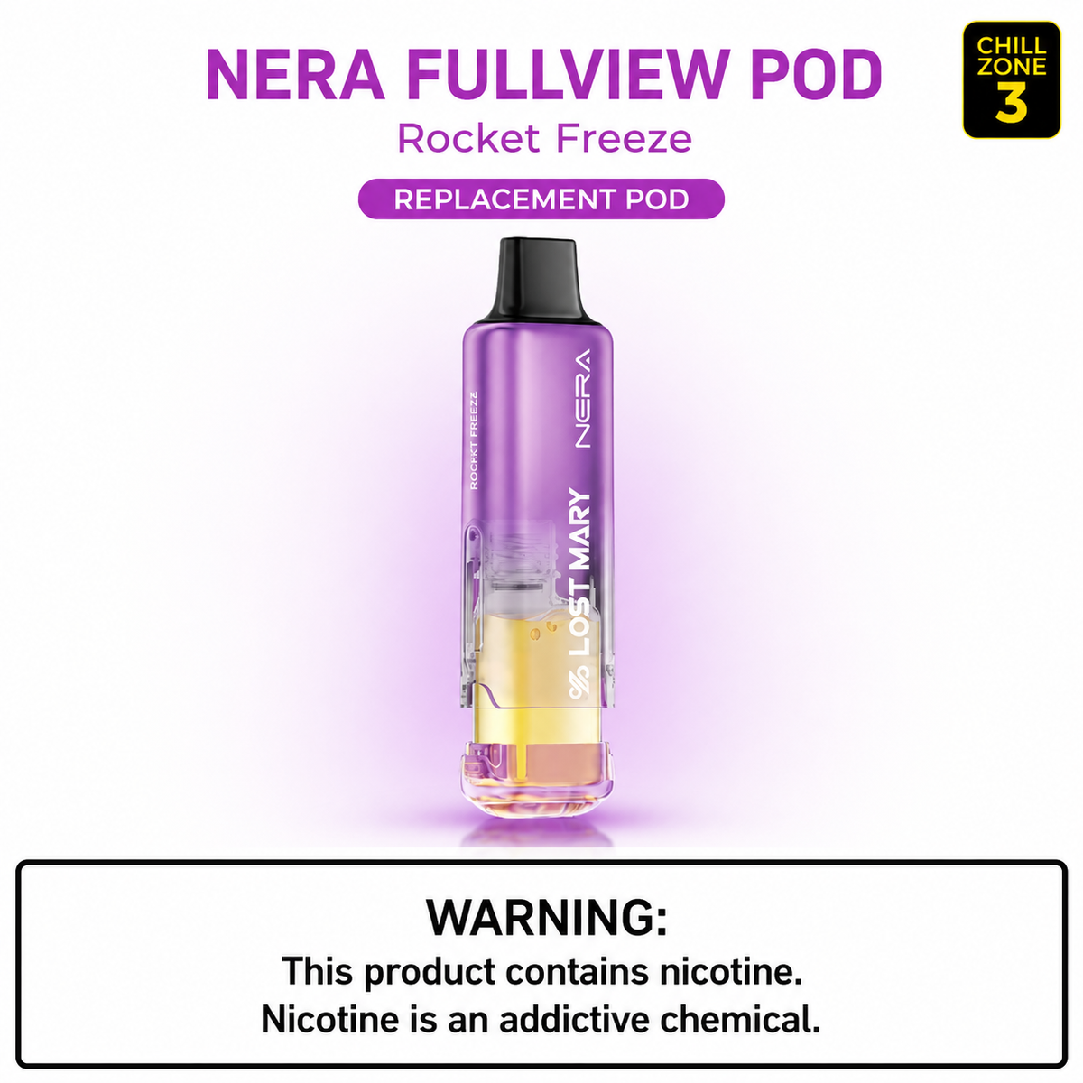 Lost Mary NERA Fullview 70K Replacement Pods – 5% Nicotine