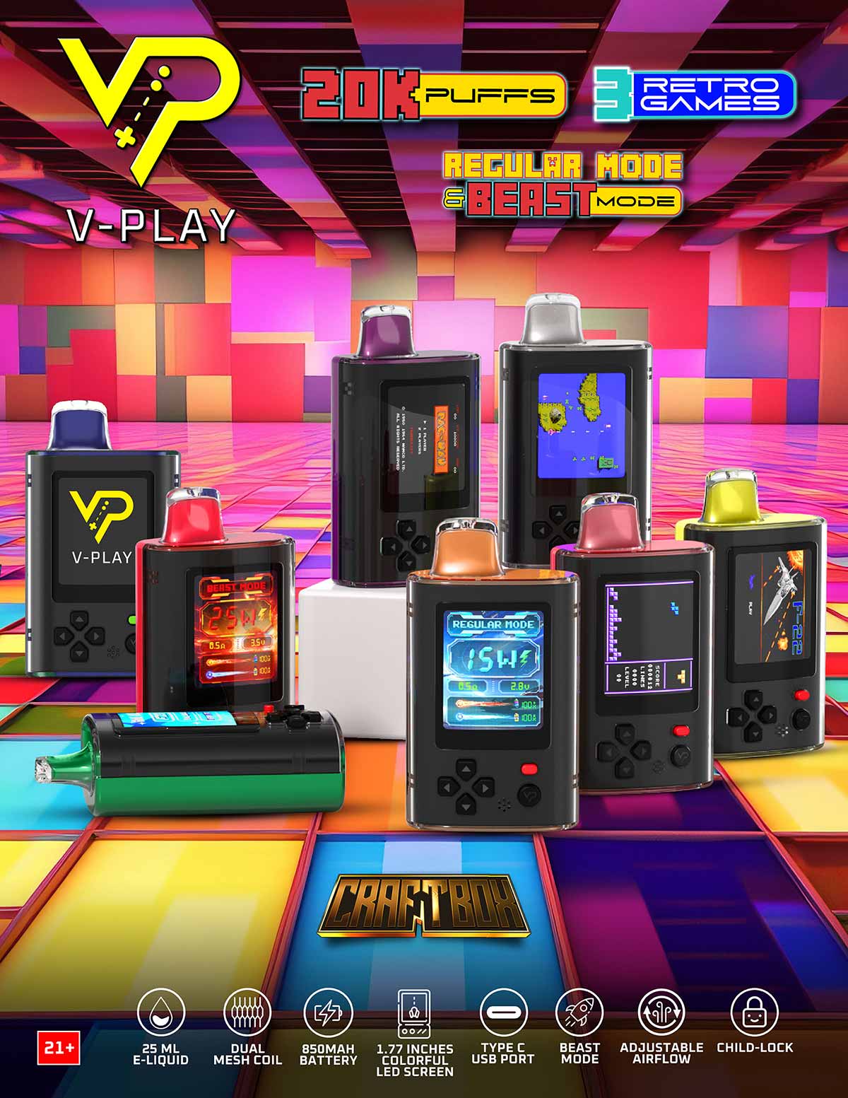 V-Play 20K Puffs