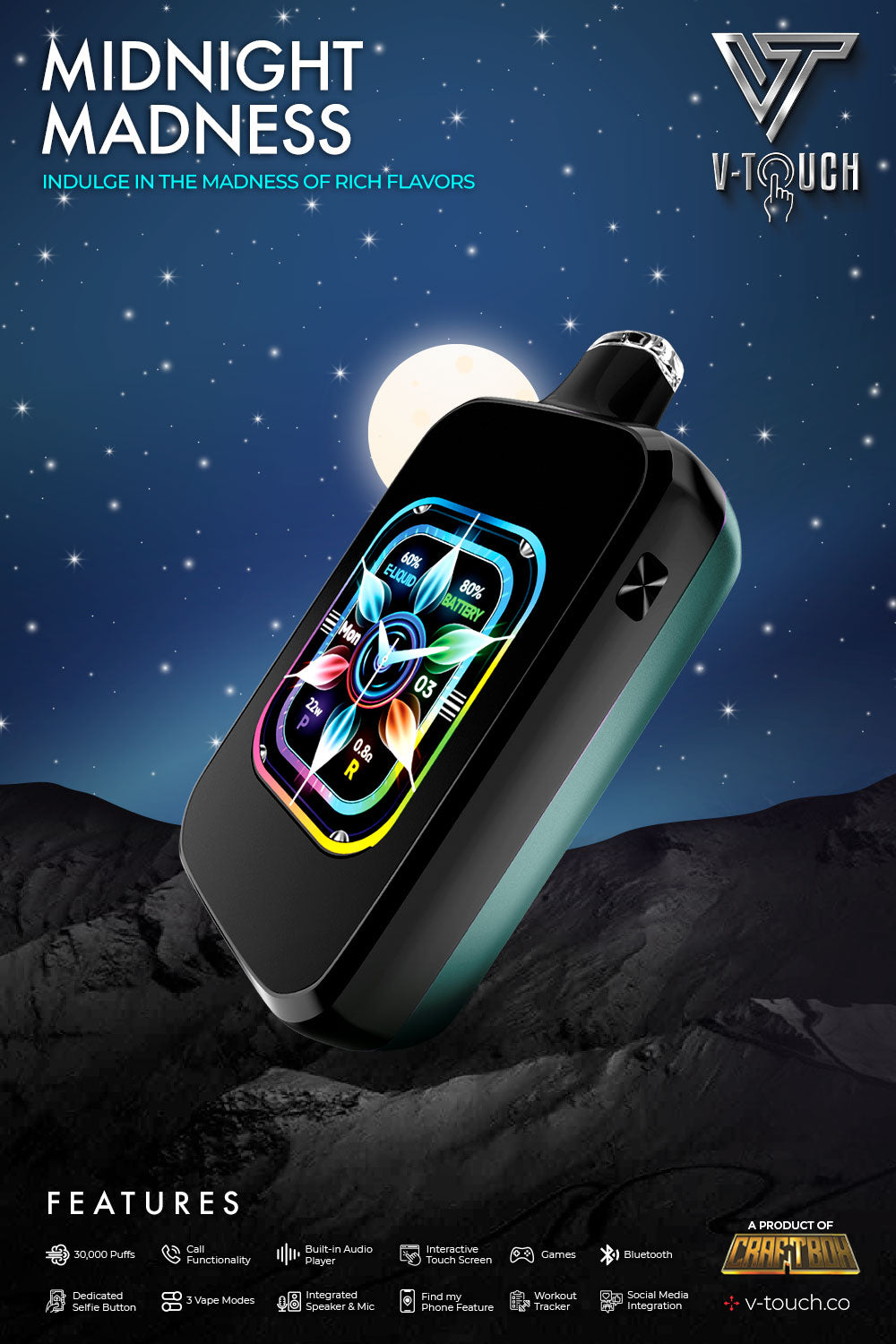 V-Touch Vape 30000 Puffs