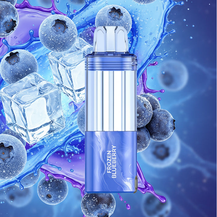 Foger Switch Pro disposable vape with packaging on a white background