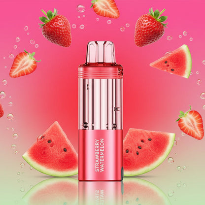 Pink vape device with packaging labeled 'Foger' on a white background